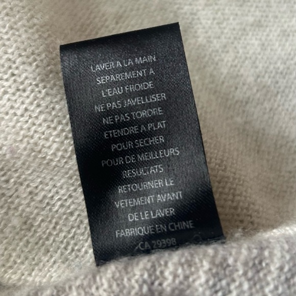 💫100% Cashemire Women’s Oversize Asymmetrical Knit Sweater.Rare FIND - Picture 10 of 11